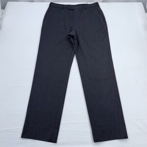 Brooks Brothers 1818 Fitzgerald Wool Dress Pants Mens 34x32 Gray Slacks Trousers